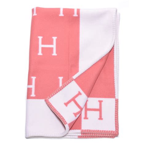 hermes blanket pink.